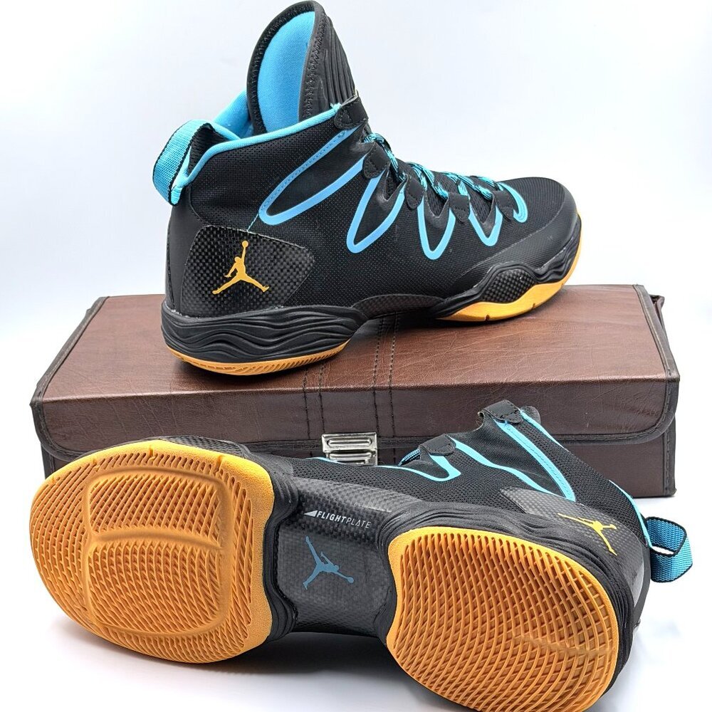 Air Jordan 28 SE 'Black Atomic Mango'